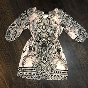 Fabrik short, long sleeved dress